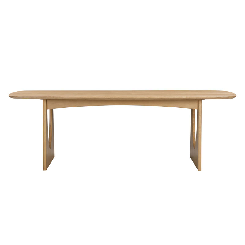 Corrigan Studio Princenton Natural Ash 94" Rectangular Dining Table